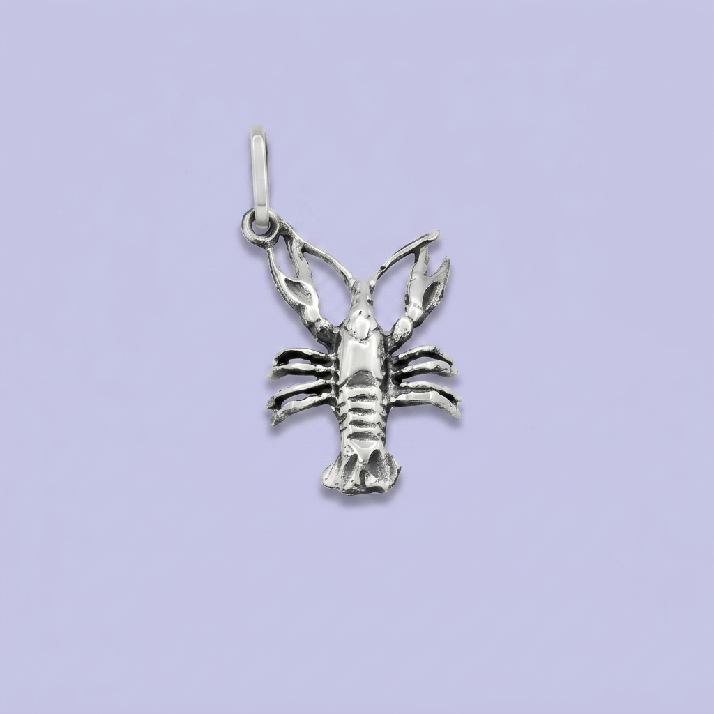 Dije de Plata .925 Langosta Lisa mod. 2312 – Plata Taxco
