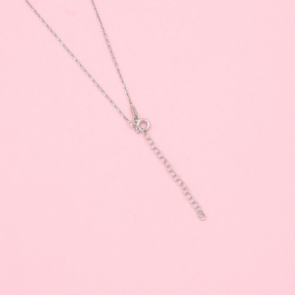 Gargantilla de Plata .925 con Trébol de Malaquita mod. 1019