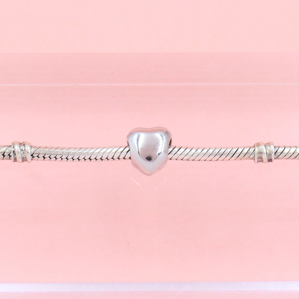 Charm de Plata .925 Corazón Liso mod. 0943