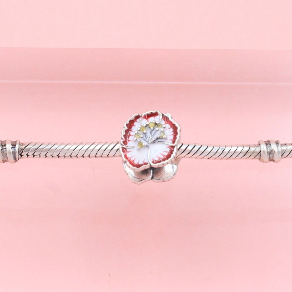 Charm de Plata .925  Flor mod. 0945