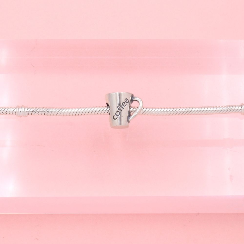 Charm de Plata .925 Taza de Café mod. 1328