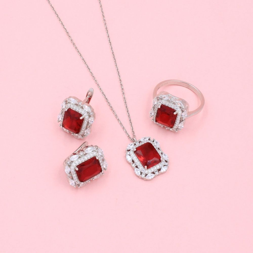 Coordinado de Plata mod. 0972