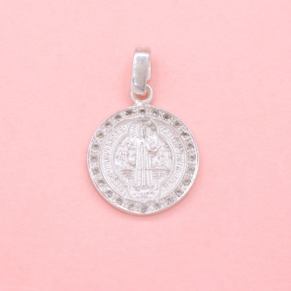 Medalla de San Benito con Bisel Fino mod. 1405