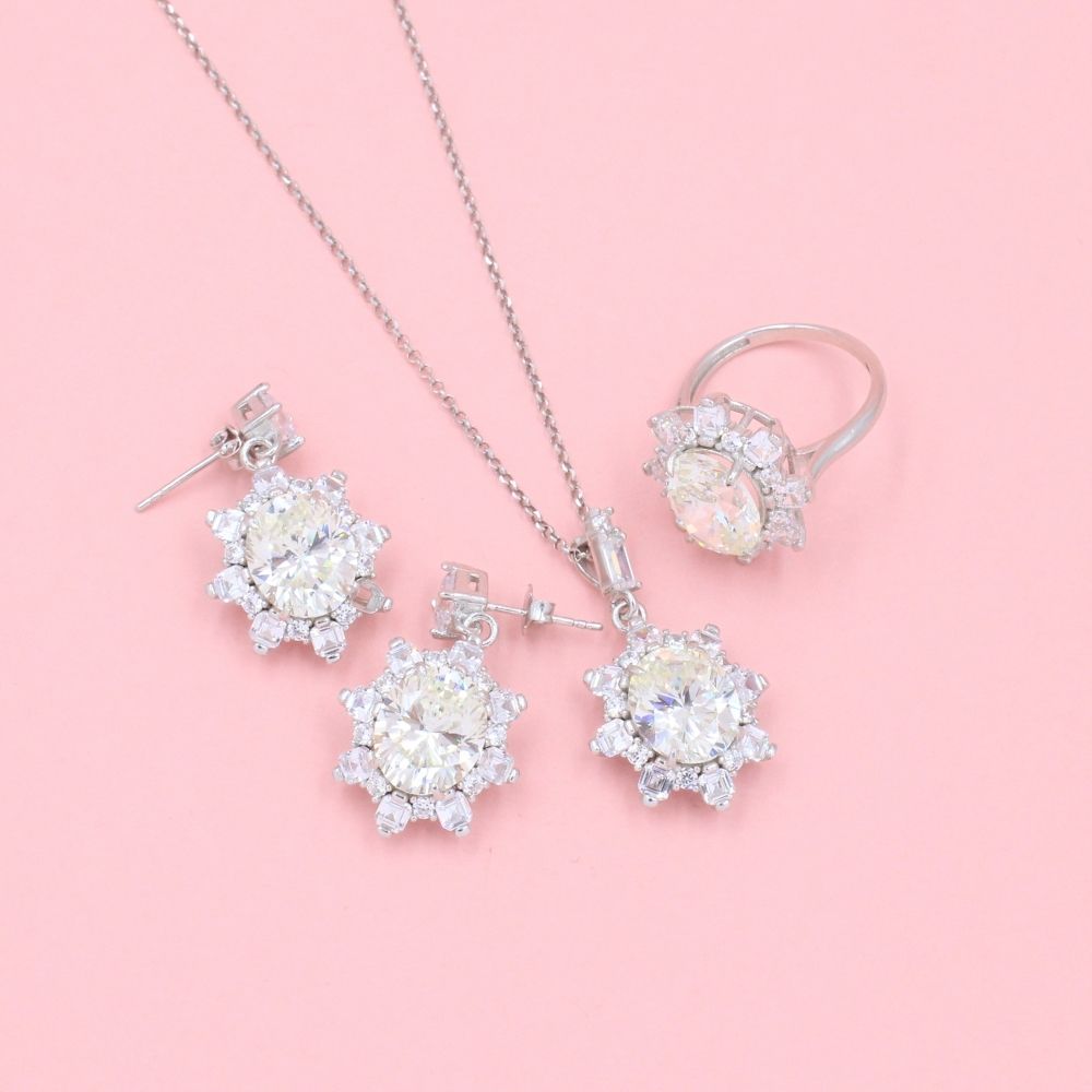 Coordinado de Plata mod. 0973