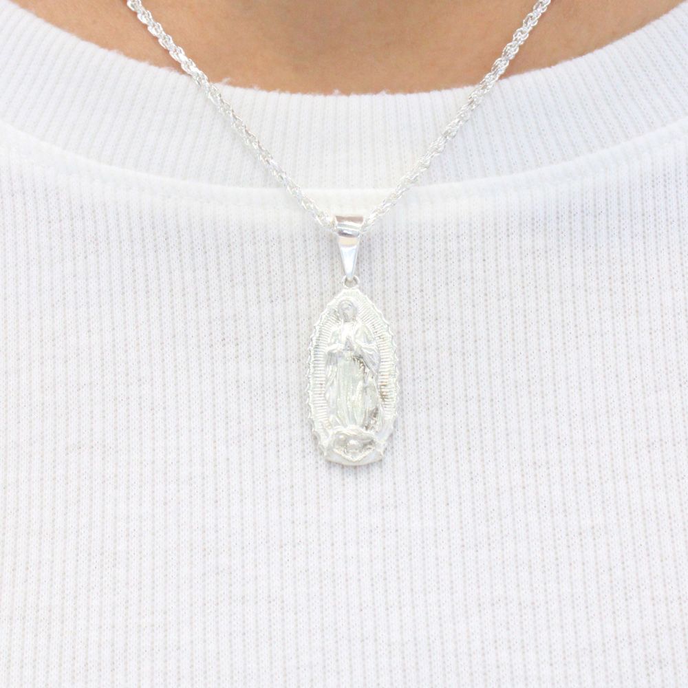 Medalla de la Virgen de Guadalupe mod. 1406