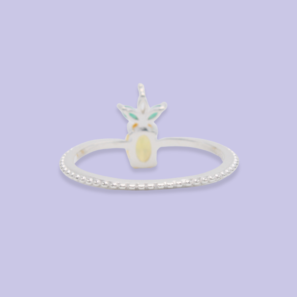 Anillo de Plata .925 Piña Tropical  mod. 2803