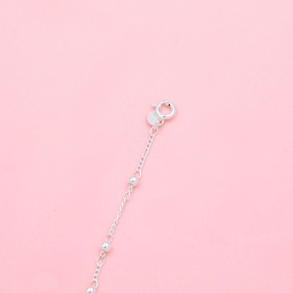 Denario Misterio con Esferas Lisas y Figura de Cristo en Cruz mod. 1389