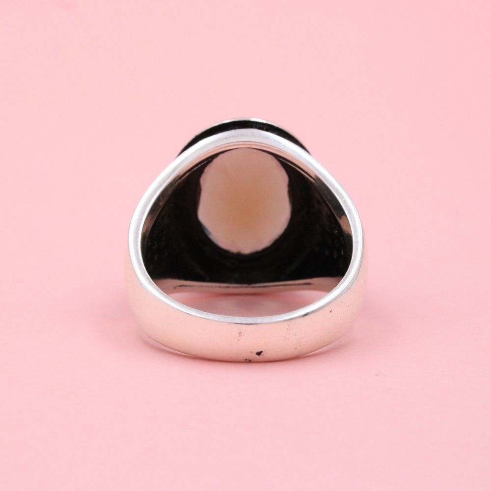 Anillo de Plata .925 Diseño Otomano con Sultanita mod. 0883