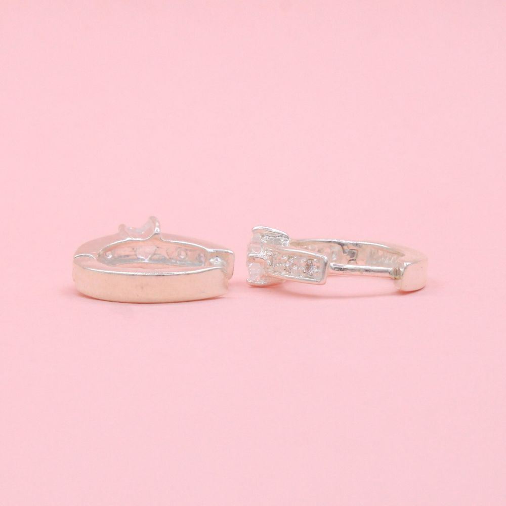 Grapa con Zirconia Central en Forma de Estrella mod. 1415