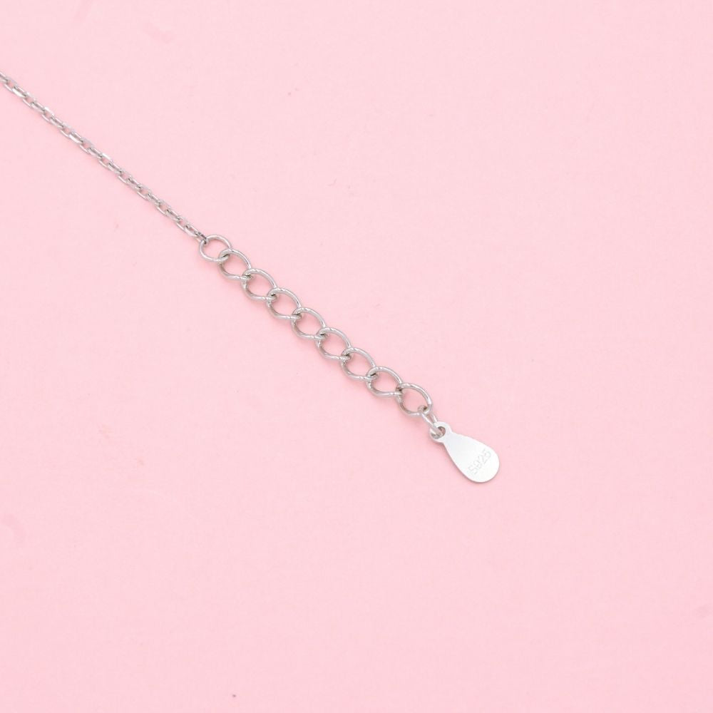 Pulsera de Plata .925 de Tejido Fino con Diseño de Ojo Turco y Zirconias mod. 1331