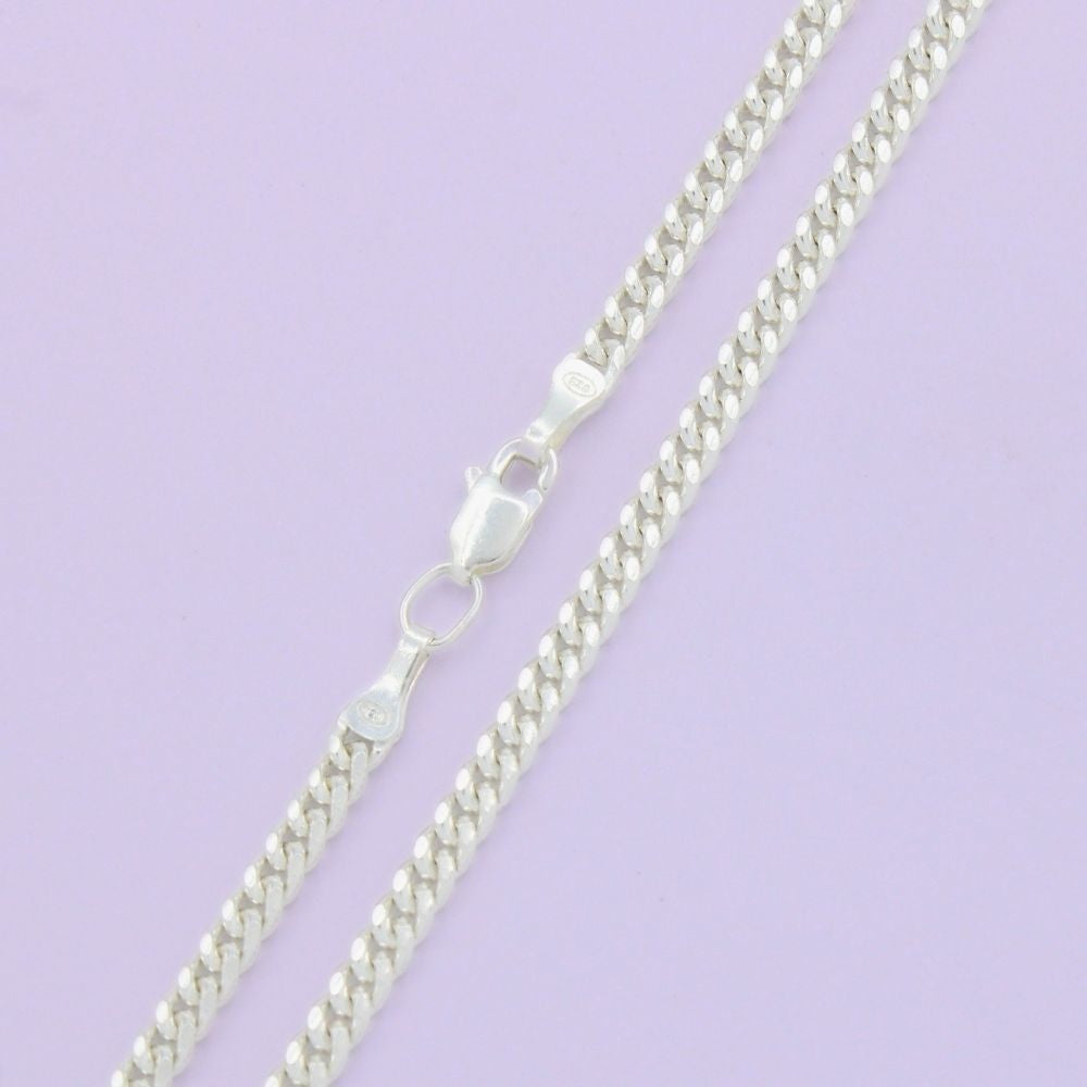 Cadena de Plata .925 Tejido Cubano mod. 1571