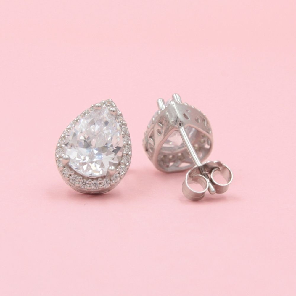 Arete Gota Elegante con Zirconias mod. 0790