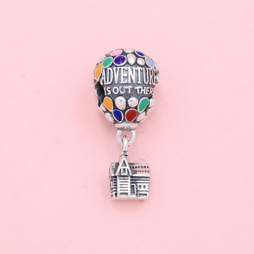 Charm de Plata .925 La Aventura Está Allá Afuera Up mod. 1298