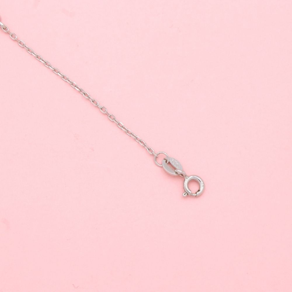 Pulsera de Plata .925 de Tejido Fino con Diseño de Ojo Turco Redondo con Incrustación Zirconias mod. 1333