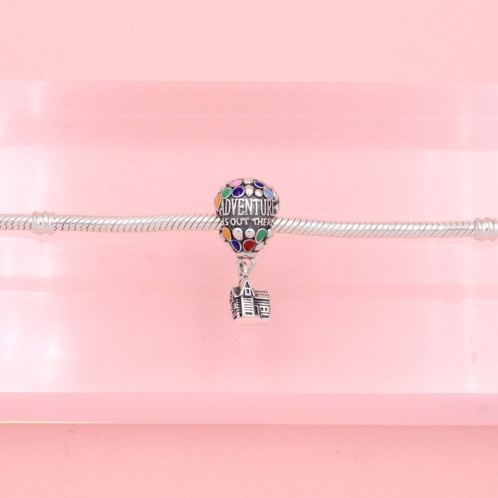 Charm de Plata .925 La Aventura Está Allá Afuera Up mod. 1298