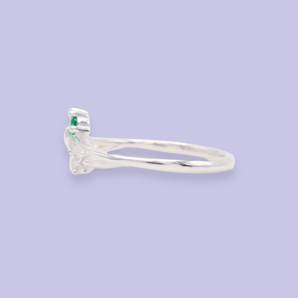 Anillo de Plata .9025 Ojos de Mantis mod. 2806