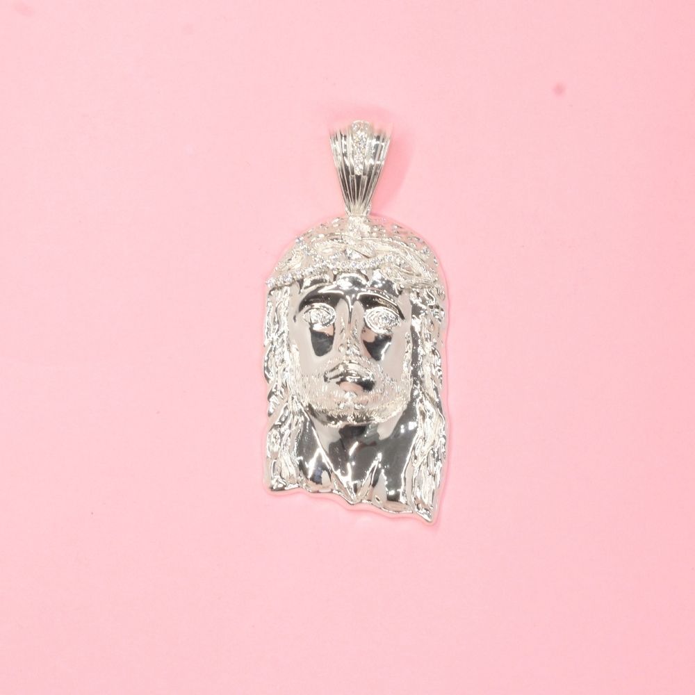 Dije Bulto de Plata .925 Rostro Divino mod. 0602