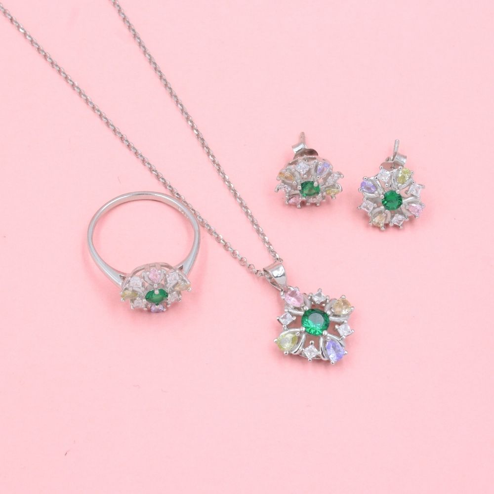 Coordinado de Plata mod. 0953