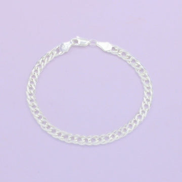 Pulsera de Plata .925 de Tejido Doble mod. 1574