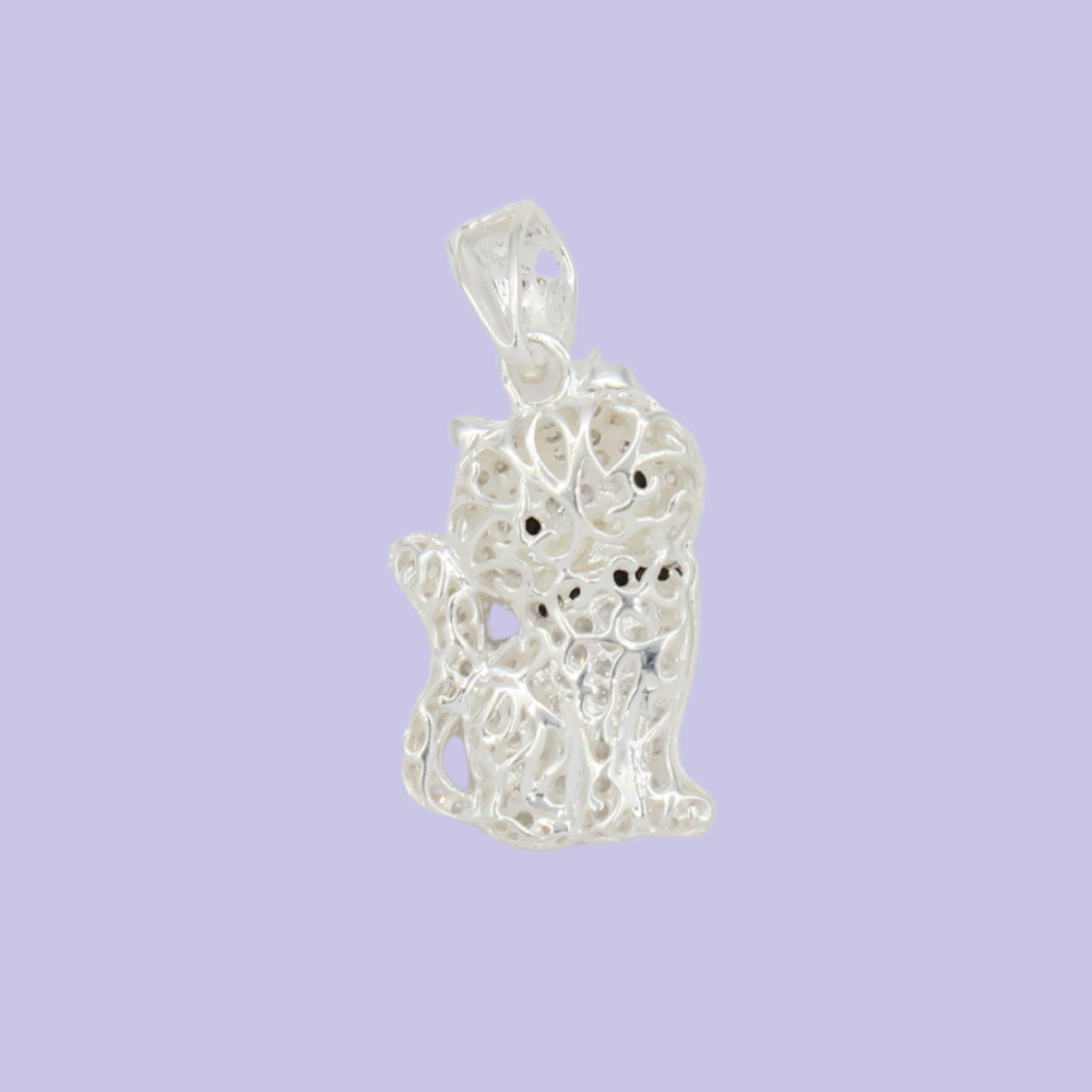 Dije de Plata .925 Gatito Pavé mod. 2827