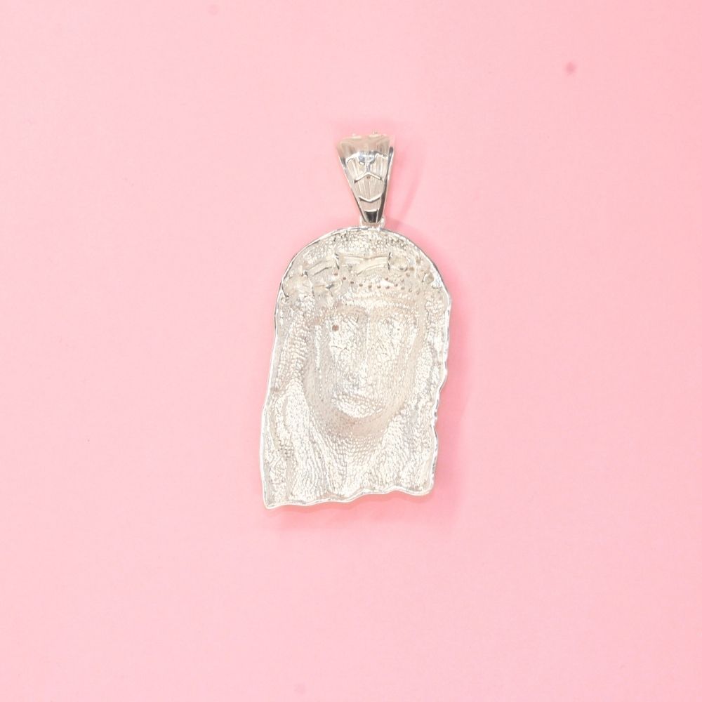 Dije Bulto de Plata .925 Rostro Divino mod. 0602