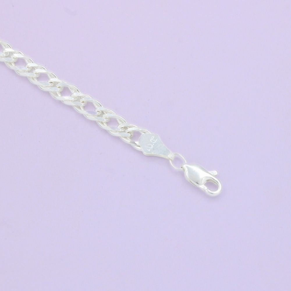 Pulsera de Plata .925 de Tejido Doble mod. 1574