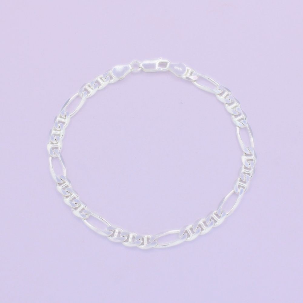 Pulsera de Plata .925 de Tejido 3x1 mod. 1575