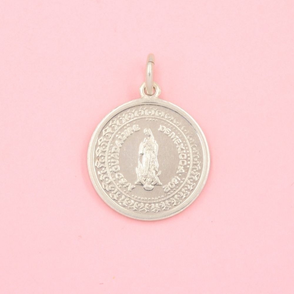 Medalla de la Virgen Guadalupe Estilo Moneda mod. 0645