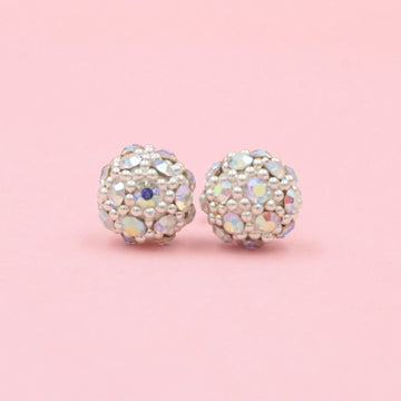 Arete Bola de Fuego con Zirconias Brillantes mod. 0780
