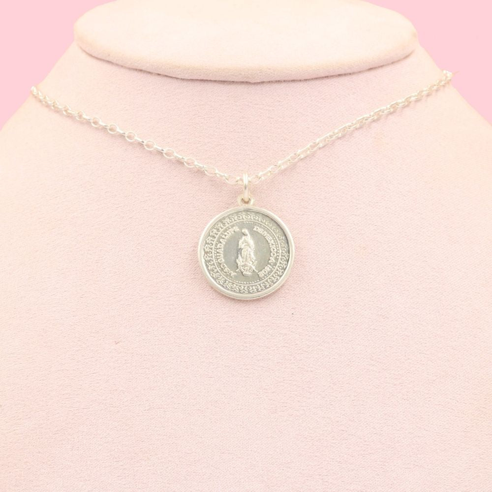 Medalla de la Virgen Guadalupe Estilo Moneda mod. 0645