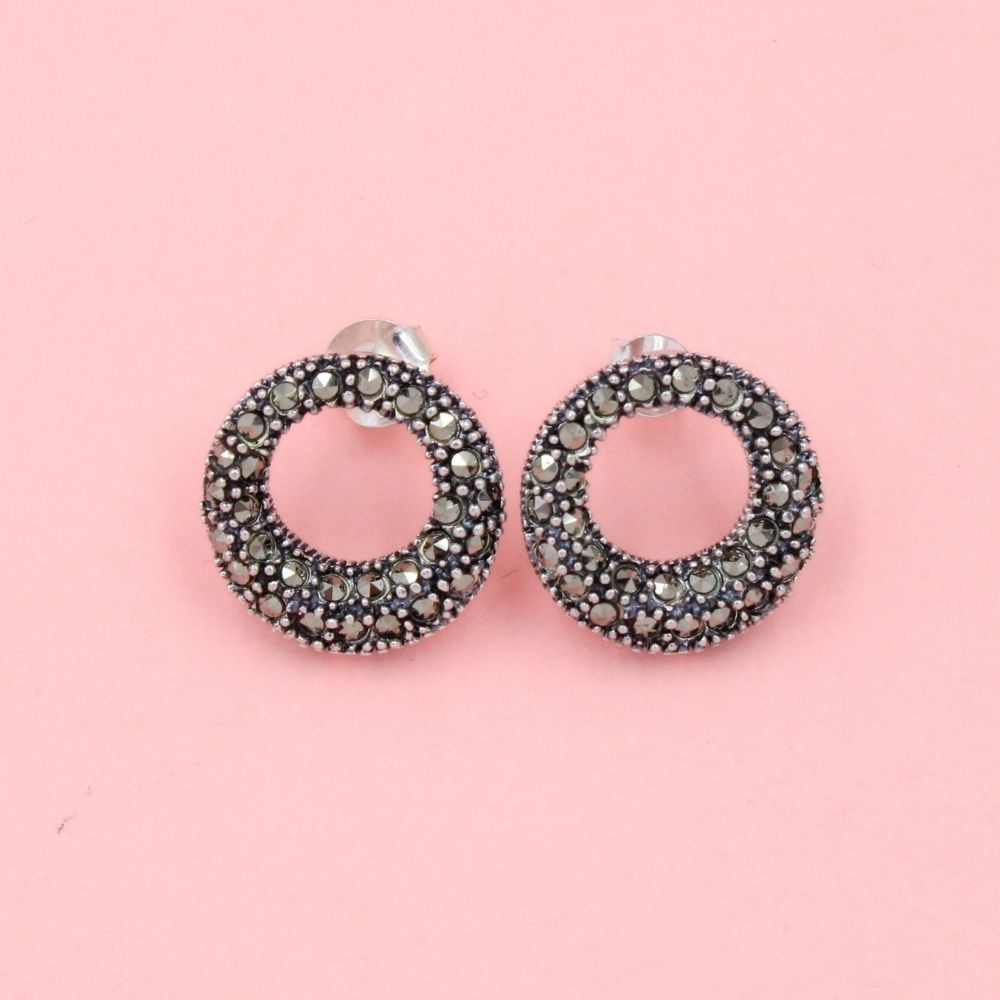 Arete Circular con Marquesitas mod. 0822