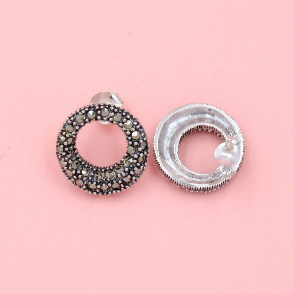 Arete Circular con Marquesitas mod. 0822