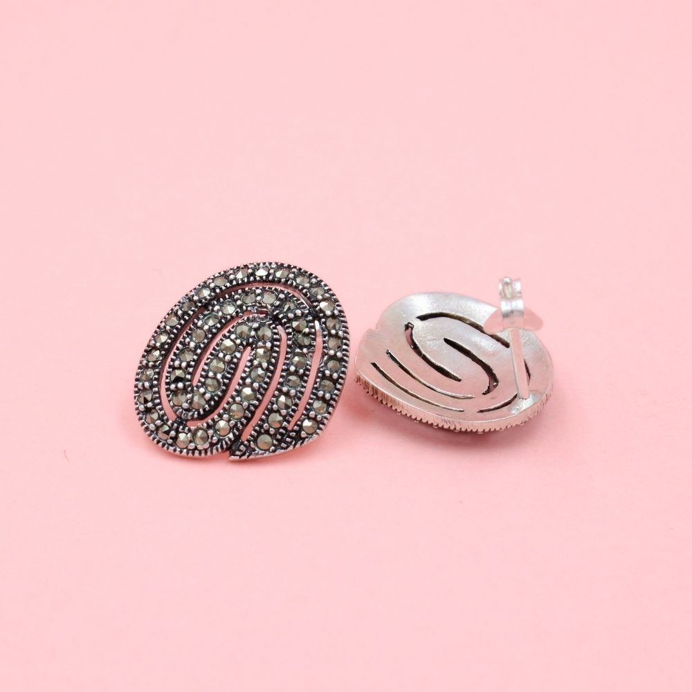 Arete Caracol con Marquesitas mod. 0824