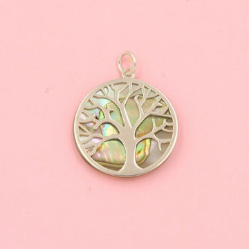 Dije con Árbol de la Vida Montado en Madre Perla mod. 0685