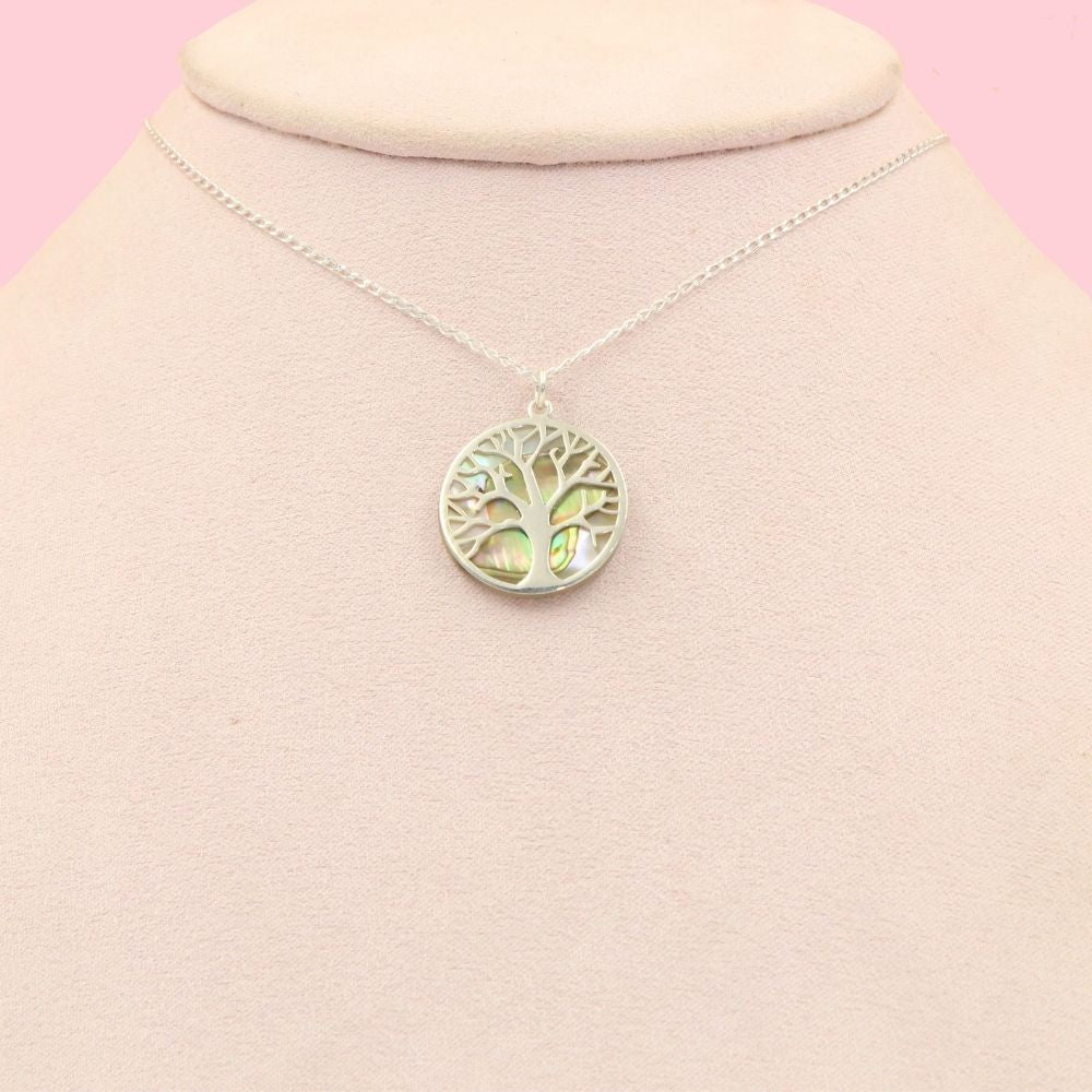 Dije con Árbol de la Vida Montado en Madre Perla mod. 0685