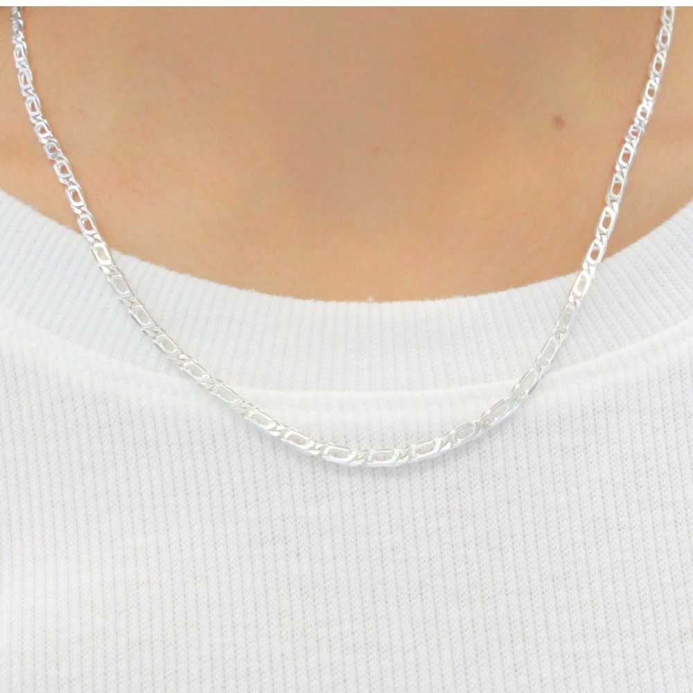 Cadena de Tejido Ojo de Tigre mod. 1416