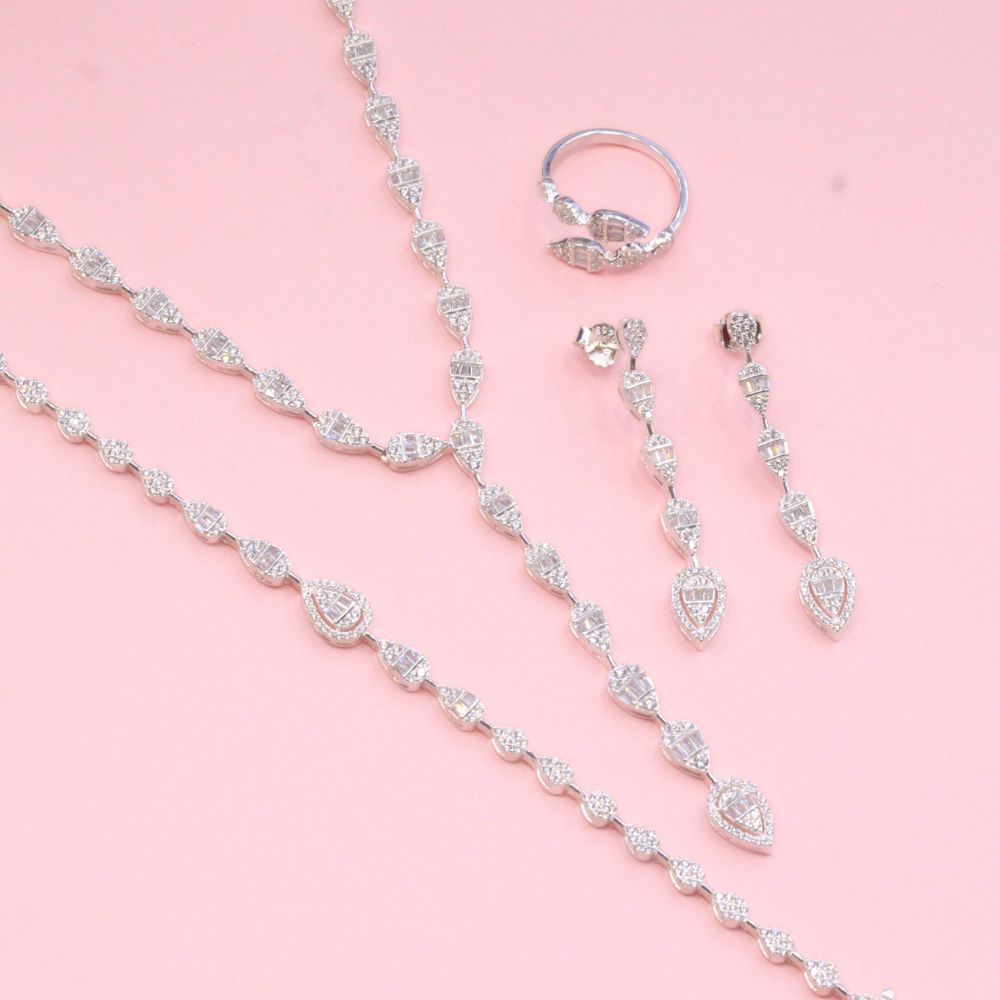 Coordinado de Plata mod. 0596