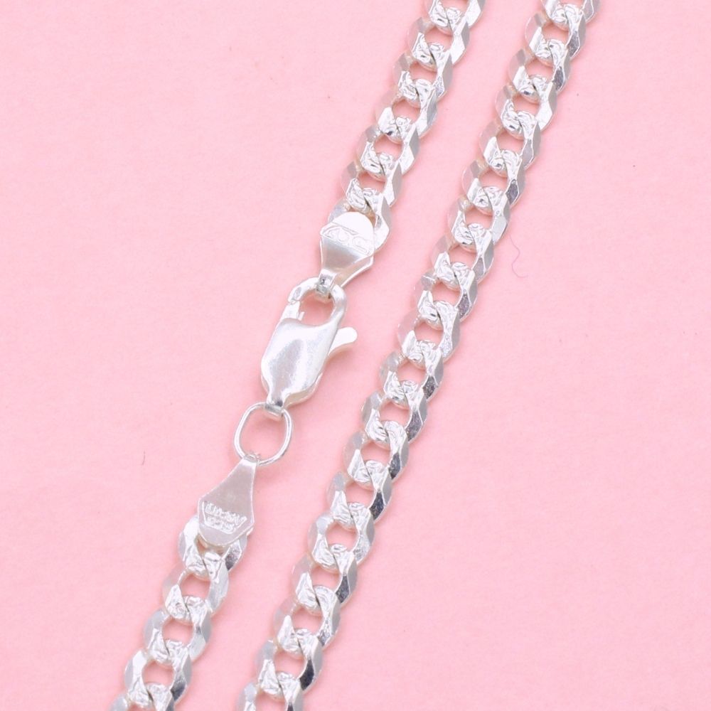 Cadena de Tejido Cubana Diamantado mod. 1418