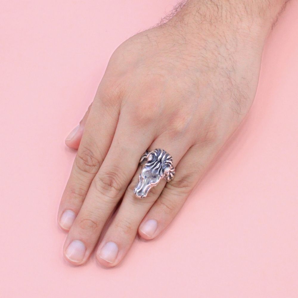 Anillo de Bulto para Caballero mod. 0013