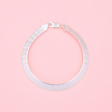 Pulsera de Plata .925 Tejido Panza de Víbora mod. 0983