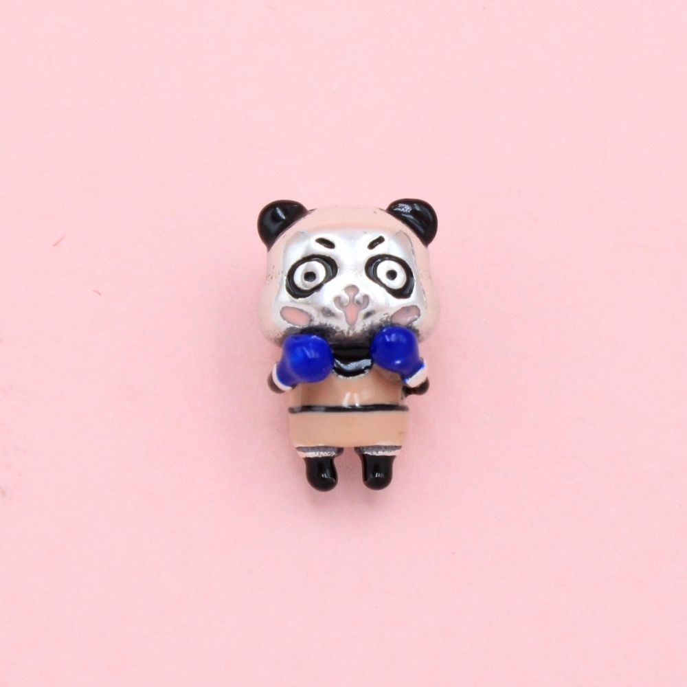 Charm de Plata .925 Panda Boxeador mod. 1306