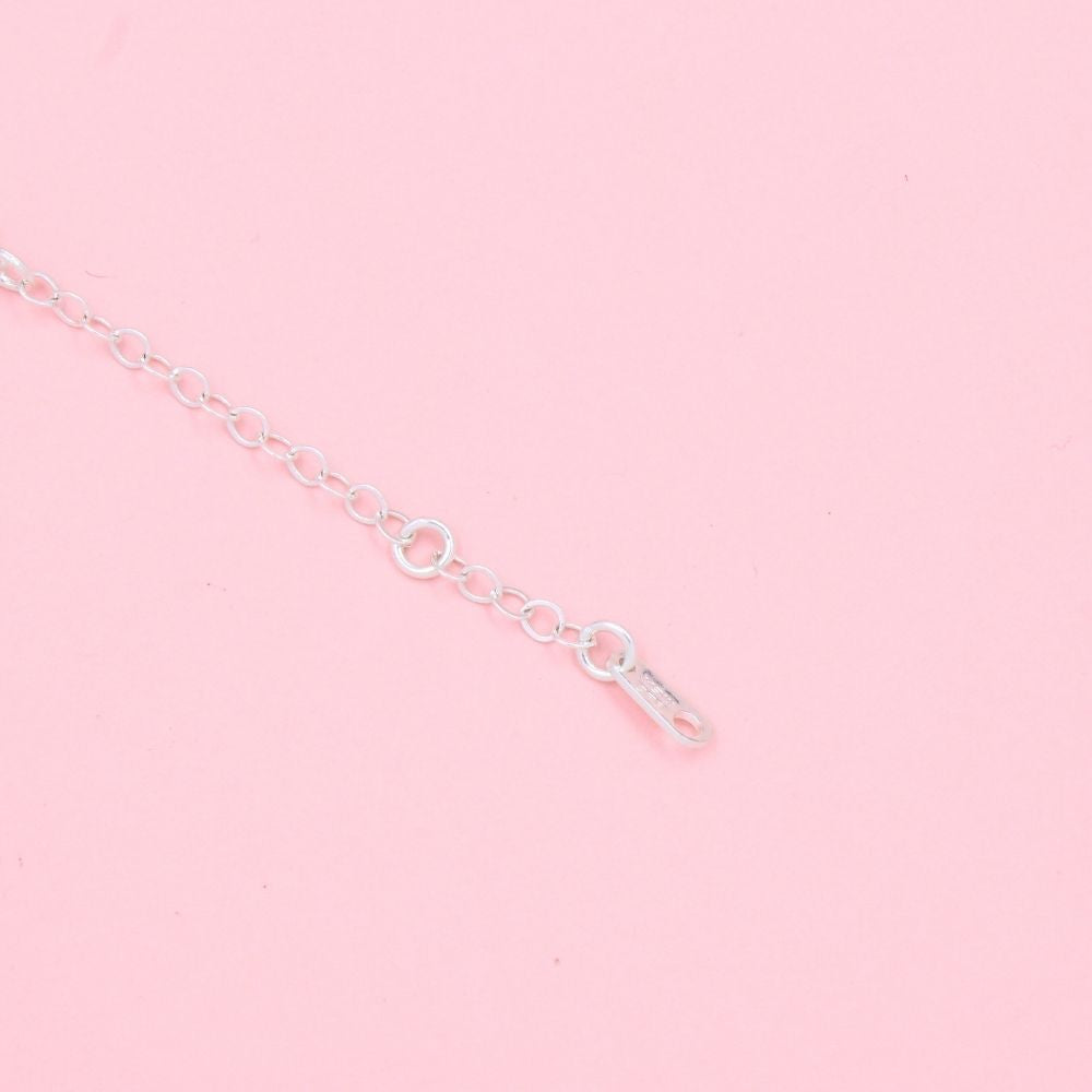 Pulsera Especial de Osito con Corazones Incrustada con Zirconias Pastel mod. 0796