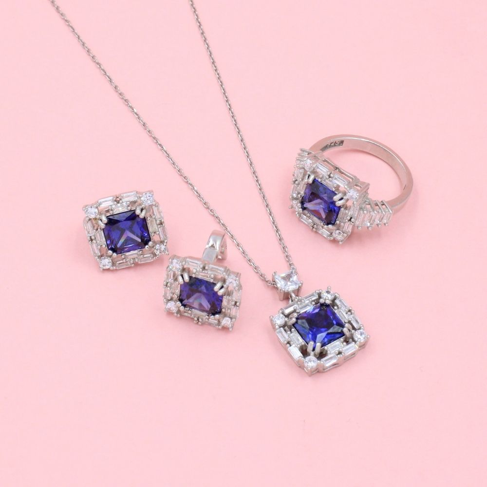 Coordinado de Plata mod. 0959