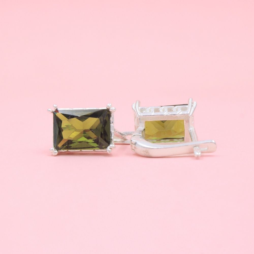 Coordinado de Plata .925 Incrustado con Sultanita mod. 1066