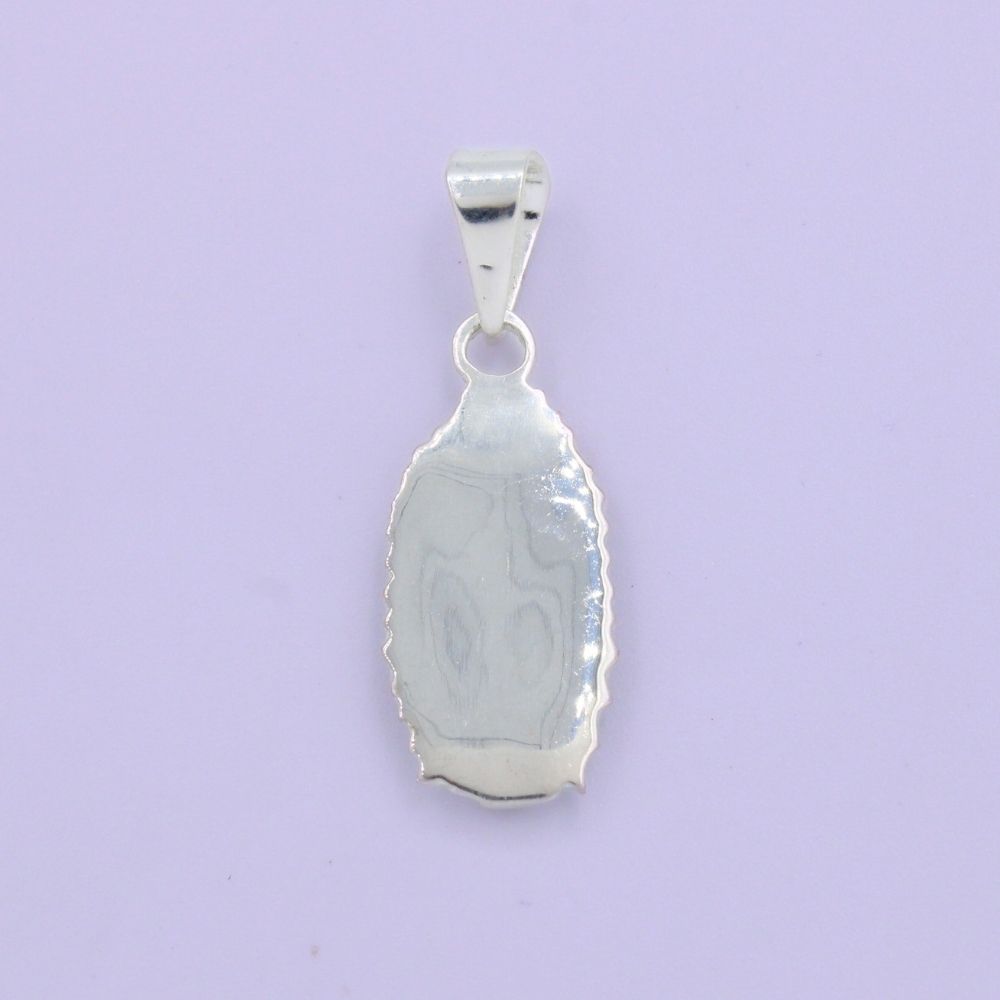 Medalla de Plata .925 de la Virgen Guadalupe  mod. 1584