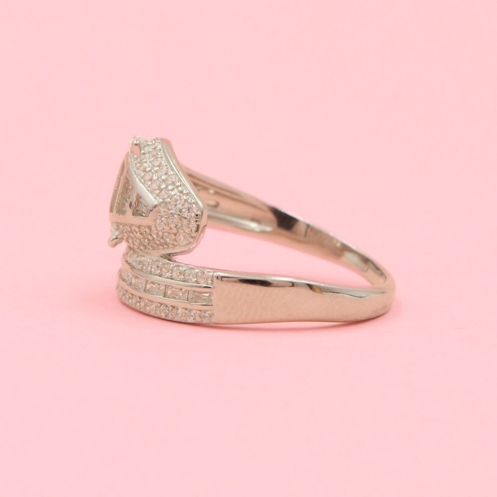 Anillo Serpiente de Zirconias Brillantes mod. 0694