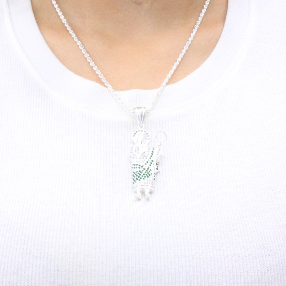 Dije Bulto de Plata .925 San Judas mod. 0124