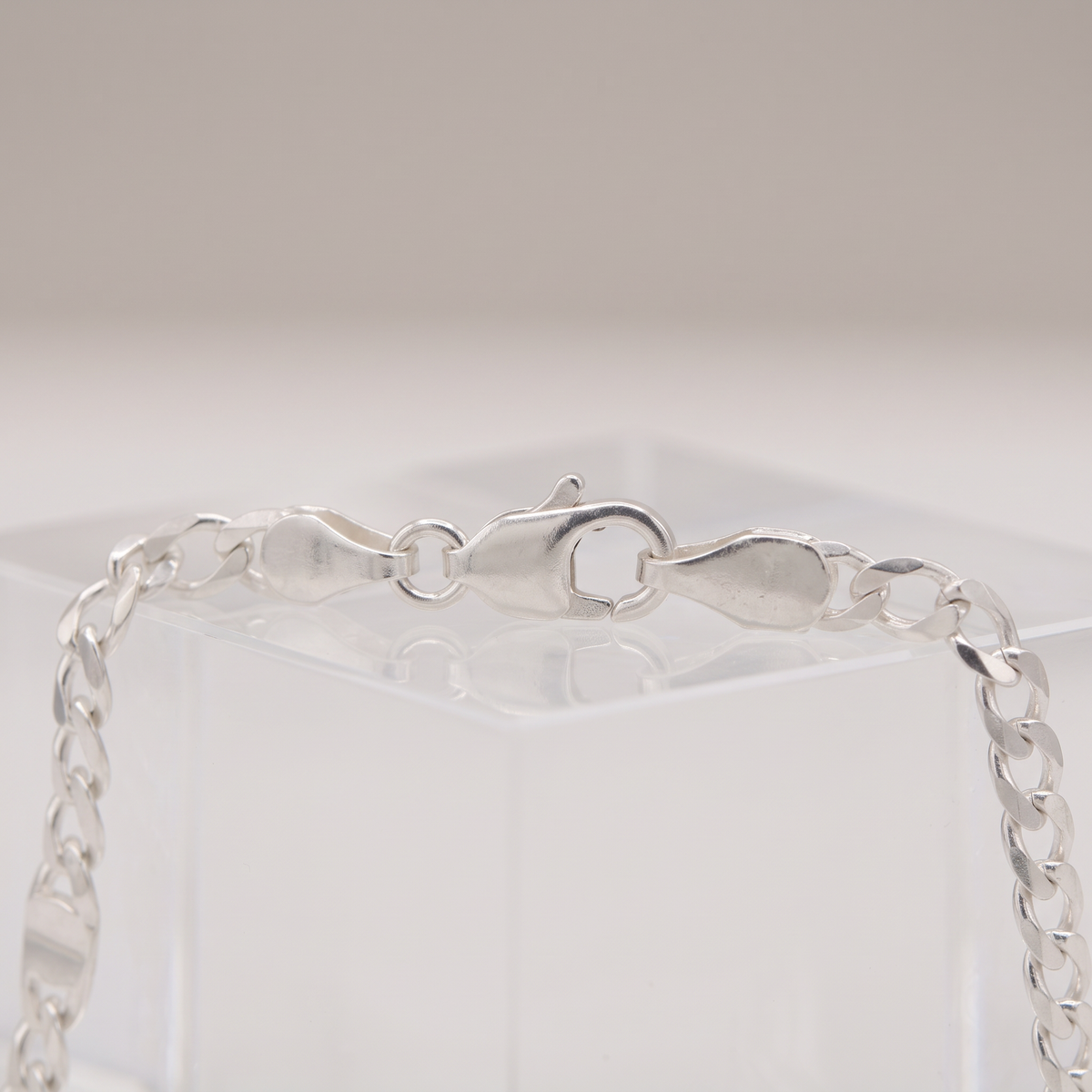 Pulsera de Plata .925. 3x1 Combinado Brillante mod. 3236