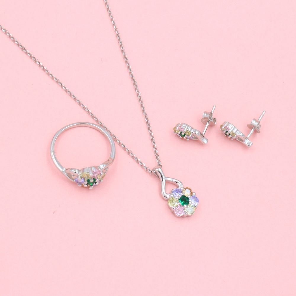 Coordinado de Plata mod. 0961