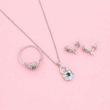 Coordinado de Plata mod. 0961